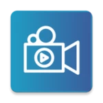 background video recorder android application logo